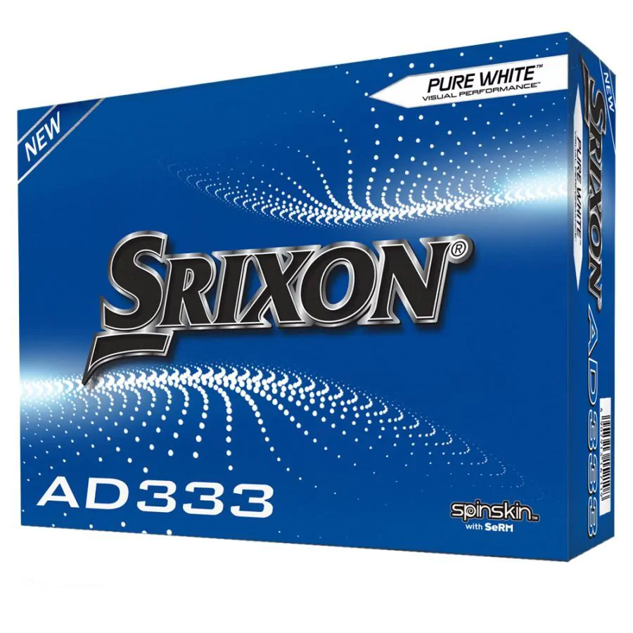 Srixon AD333 Golf Balls - White 1 Srixon AD333 Golf Balls - White