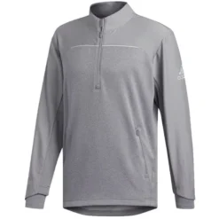 Adidas Golf Adidas Go-To Adapt 1/4 Zip Sweatshirt - Grey