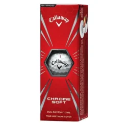 Callaway Chrome Soft Golf Balls - White (3 Ball Pack) -Pro Golf Shop cw cs w
