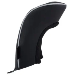 Pro-Tekt Leatherette Driver Headcover - Black/Silver