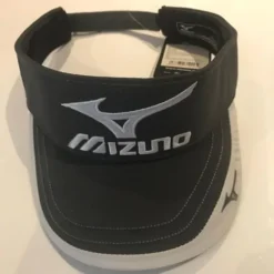 Mizuno Retro Tour Golf Visor - Charcoal/White