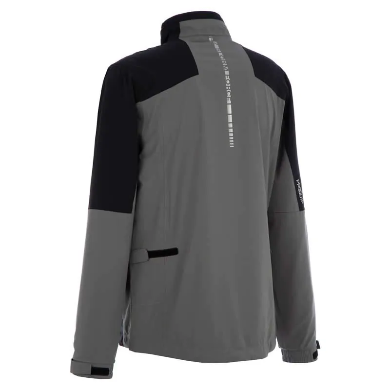 ProQuip StormForce PX7 Waterproof Rain Jacket - Black/Pewter 3 ProQuip StormForce PX7 Waterproof Rain Jacket - Black/Pewter - Image 3