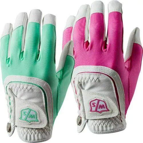 Wilson Staff Ladies Fit All Golf Gloves 1 Wilson Staff Ladies Fit All Golf Gloves