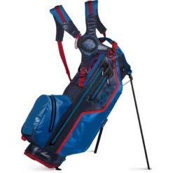Sun Mountain 2022 H2NO Lite Stand Bag - Navy/Cobalt/Red