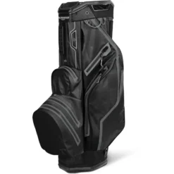 Sun Mountain 2022 H2NO Lite NS Waterproof Cart Bag - Black