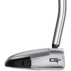 Taylormade Spider GT Rollback Silver Single Bend Putter -Pro Golf Shop spider gt rollback single bend putter toe view