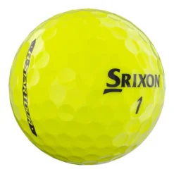 Srixon Q Star Tour 4 Golf Balls - Yellow/Dozen 7 Srixon Q Star Tour 4 Golf Balls - Yellow/Dozen -Pro Golf Shop srixon q star tour 4 yellow golf ball angle
