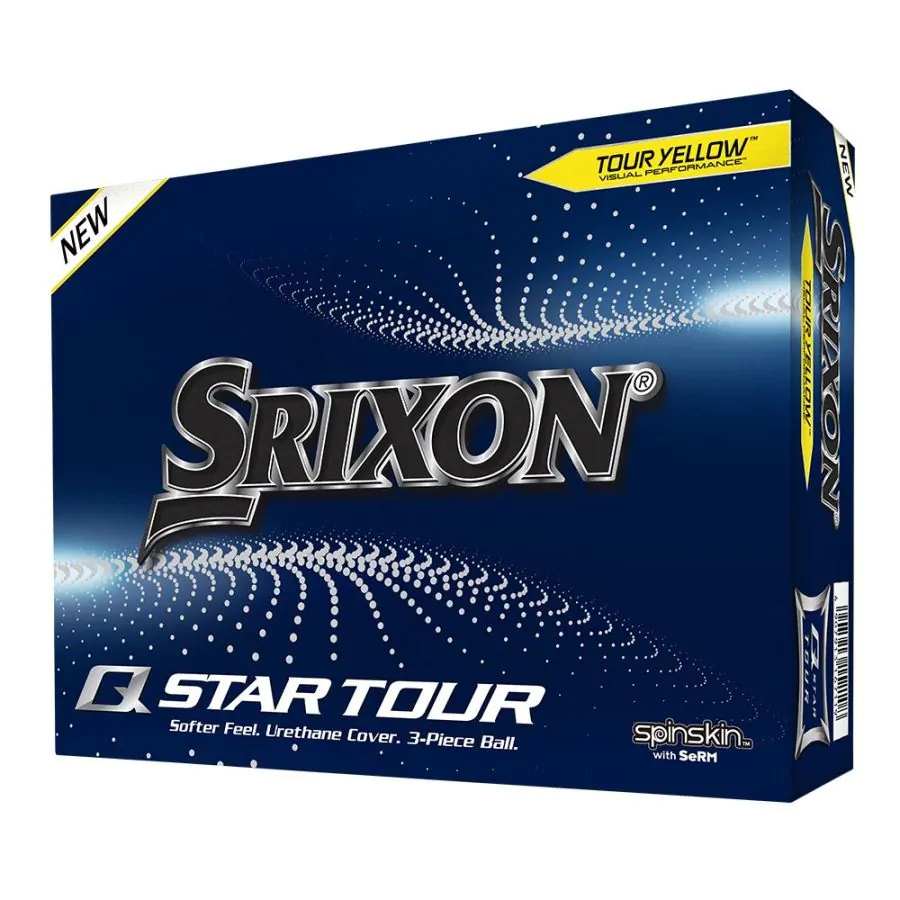 Srixon Q Star Tour 4 Golf Balls - Yellow/Dozen 1 Srixon Q Star Tour 4 Golf Balls - Yellow/Dozen