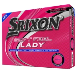 Srixon Soft Feel Ladies Golf Balls - Pink/Dozen