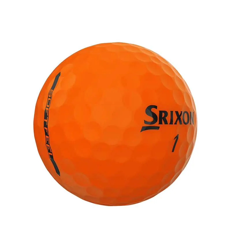 Srixon Soft Feel Brite Golf Balls - Orange/Dozen 4 Srixon Soft Feel Brite Golf Balls - Orange/Dozen - Image 4