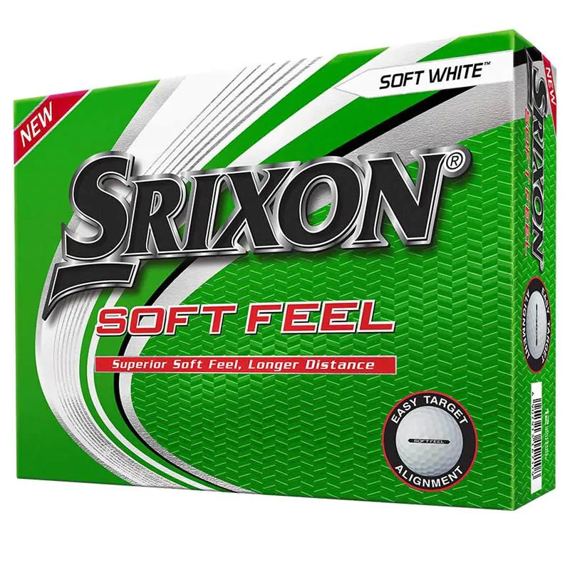 Srixon Soft Feel Golf Balls - White/Dozen 1 Srixon Soft Feel Golf Balls - White/Dozen