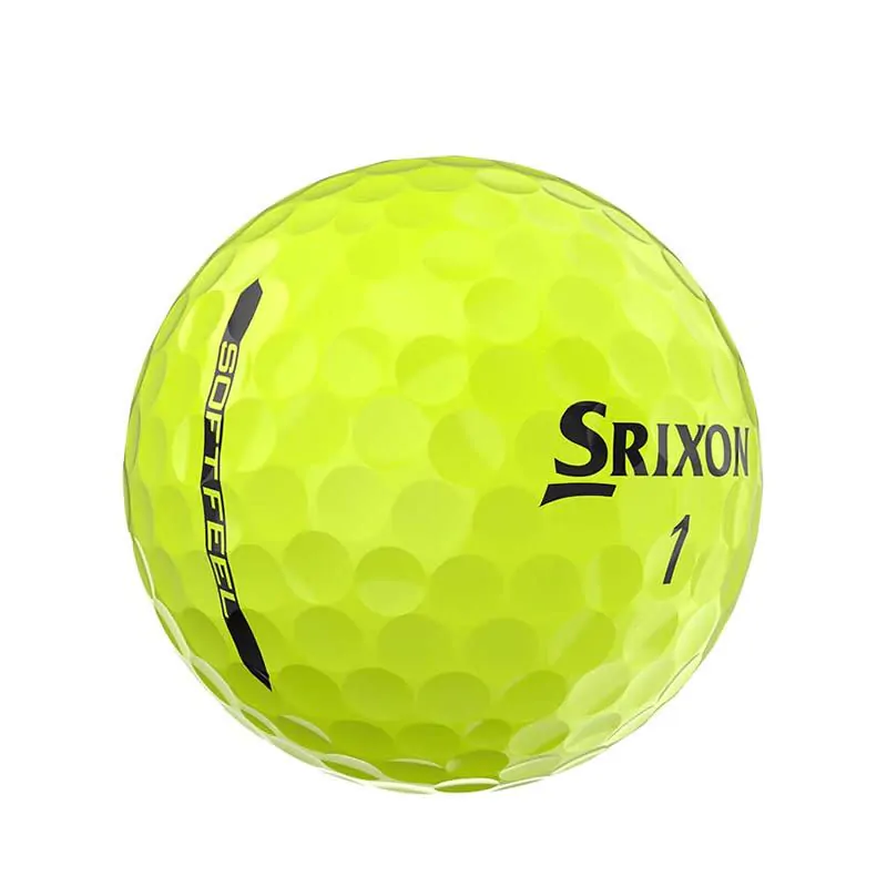 Srixon Soft Feel Golf Balls - Yellow/Dozen 3 Srixon Soft Feel Golf Balls - Yellow/Dozen - Image 3