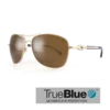 Sundog Freestyle Eyeware - True Blue - Antique Gold / Brown