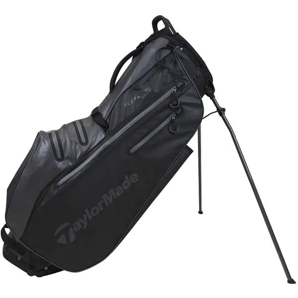 Taylormade FlexTech Waterproof Golf Stand Bag - Black/Charcoal