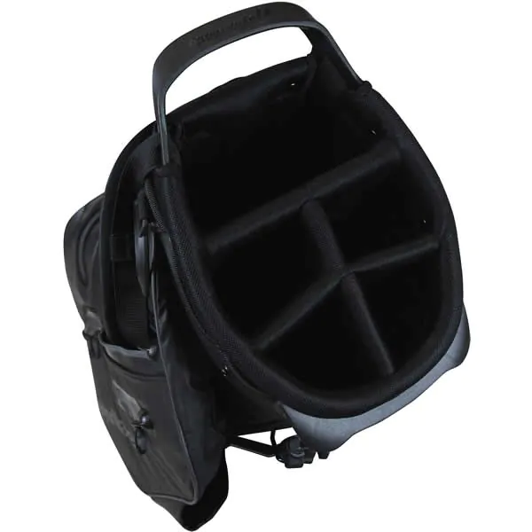 Taylormade FlexTech Waterproof Golf Stand Bag - Black/Charcoal - Image 2