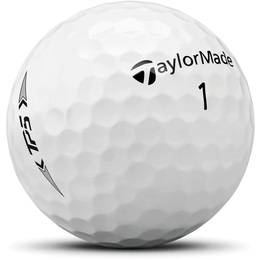 Taylormade TP5 Golf Balls - White/Dozen 2 Taylormade TP5 Golf Balls - White/Dozen - Image 2