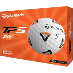 Taylormade Tp5 Pix 2.0 Golf Balls - White/Dozen
