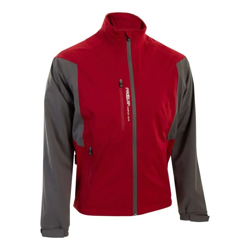 ProQuip TourFlex Elite Waterproof Rain Jacket - Red 1 ProQuip TourFlex Elite Waterproof Rain Jacket - Red