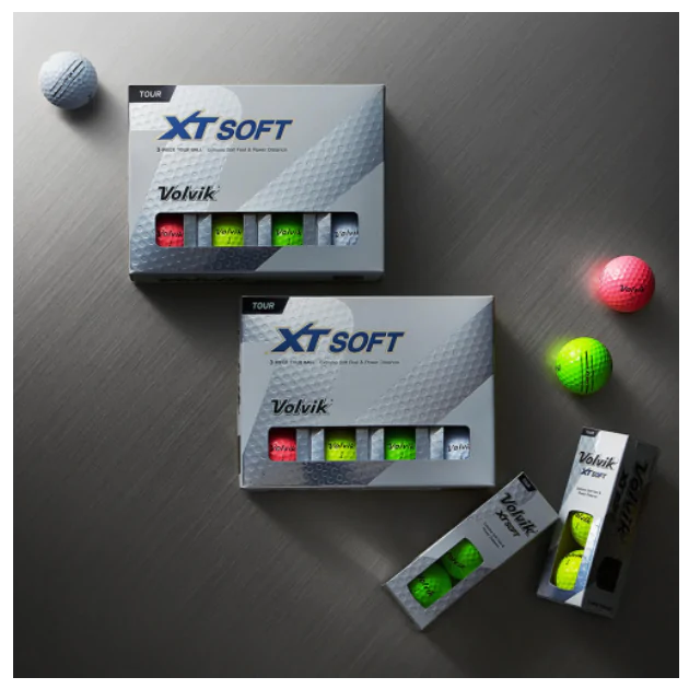 Volvik XT Soft Golf Balls - Yellow 3 Volvik XT Soft Golf Balls - Yellow - Image 3