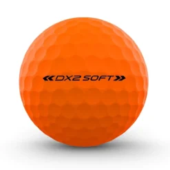 Wilson Staff DX2 Optix Golf Balls - Orange (3 Ball Pack)