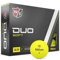Wilson Staff Duo Soft Yellow Golf Balls - Dozen -Pro Golf Shop ws staff duo soft yel 4